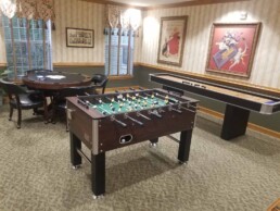 Assisted living card room
